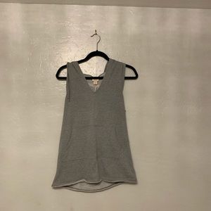 Mossimo/Target grey sleeveless hoodie